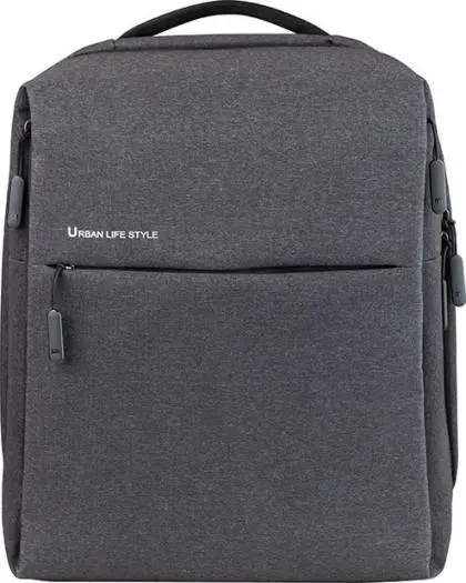 Shawmi City Backpack – Urban Commuter Pack In Charcoal Grey 1
