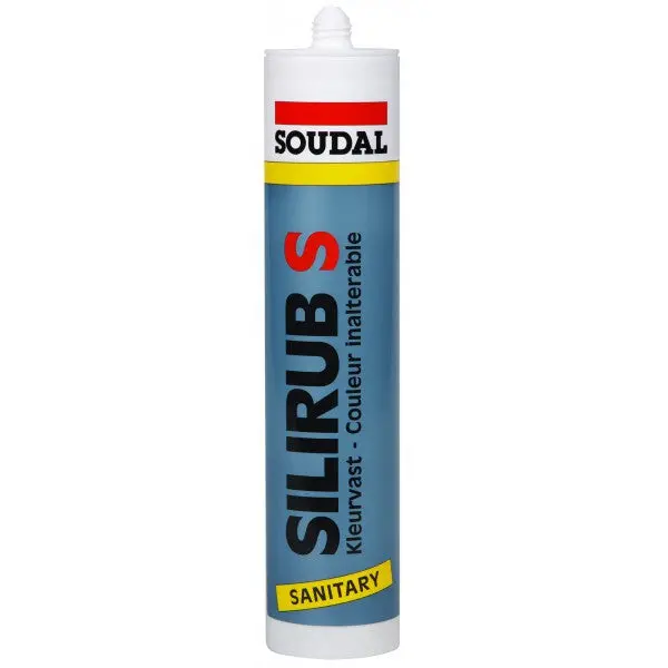 Silirub S Neutral-Cure Sanitary & Construction Sealant 1