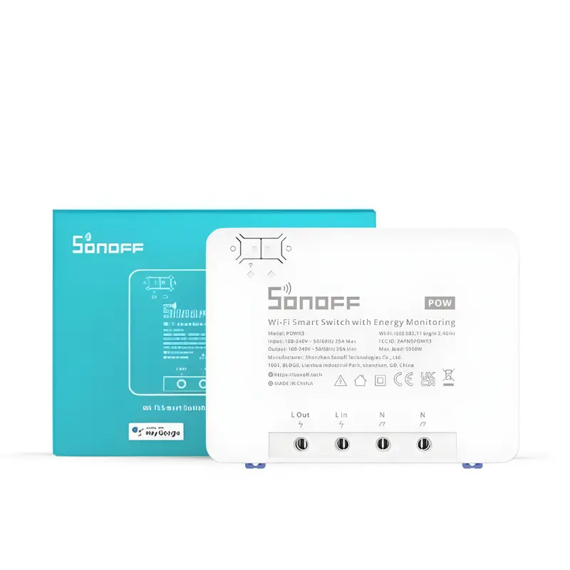 Sonoff 25A Smart Relay – Industrial-Grade Switch For High-Power Devices 1