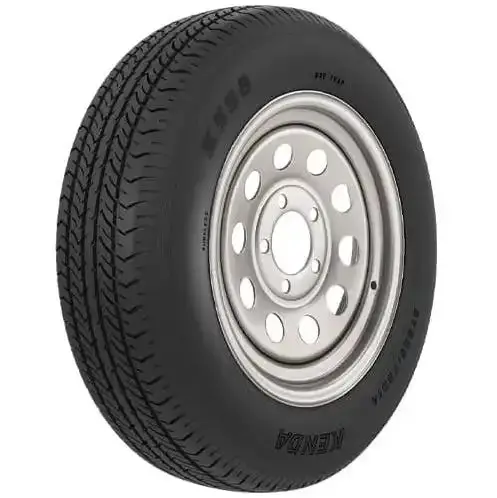 St185/80R13 C/5H Direct-Chrome Steel Wheel – No Rivet, Chrome Finish 1