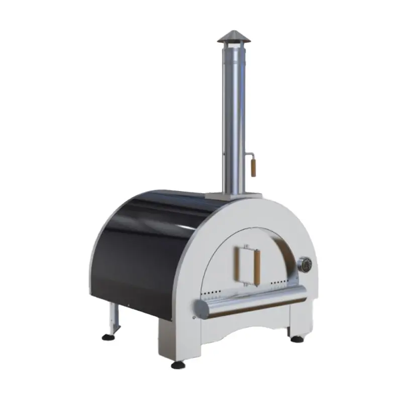Stainless Steel Built-In Oven With Modern Touch Controls 1