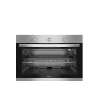 Stainless Steel Gas Oven – 90 Cm Freestanding Built-In Cooker With Grill & Rotisserie 1