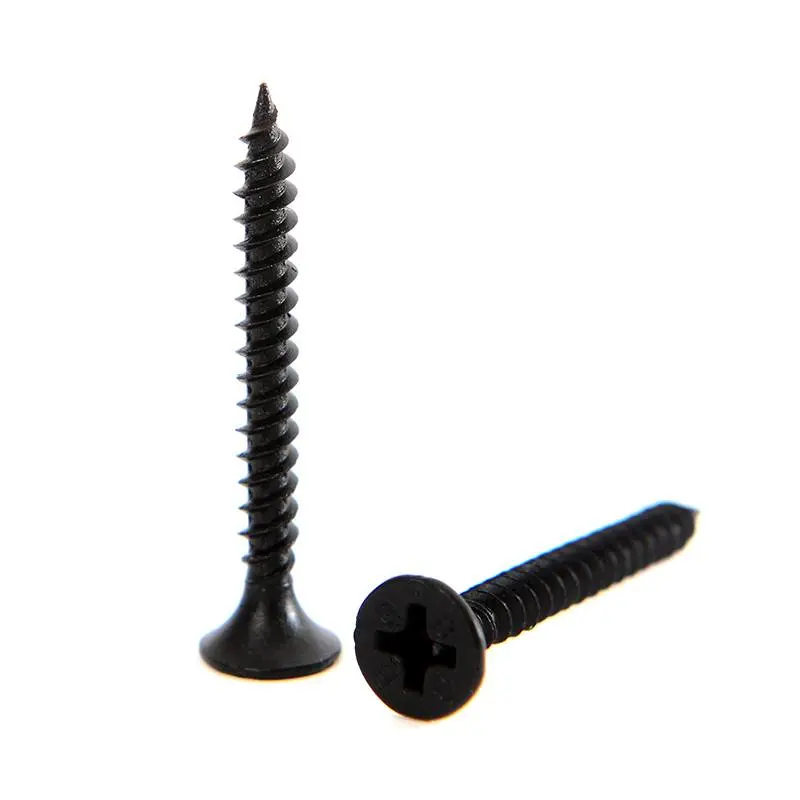Standard Drywall Plasterboard Screws – Phosphate-Coated Coarse Thread 1