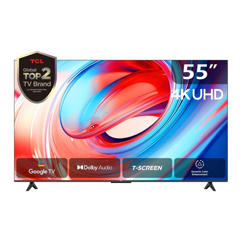 Tcl 55-Inch 4K Uhd Smart Led Tv With Hdr10, Google Tv, And Voice Remote 1