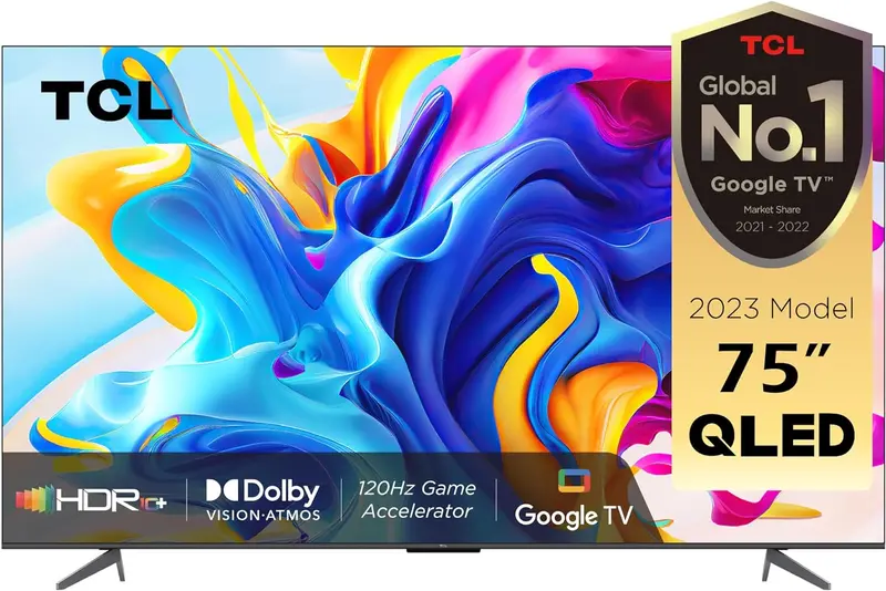 Tcl 75-Inch Qled 4K Smart Tv – Premium Display Technology 1