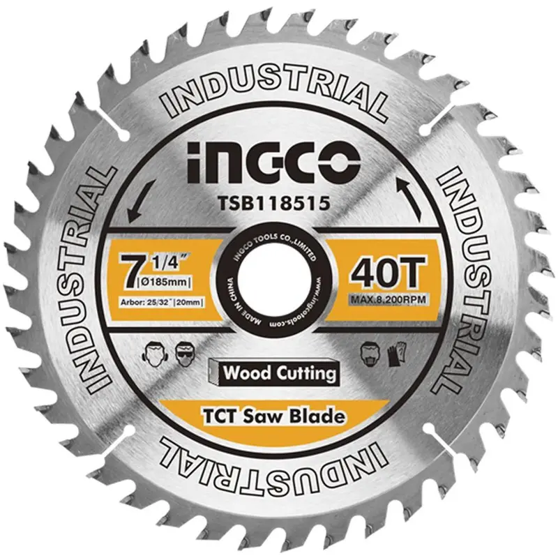 Tct Blade – 185 Mm Fine-Tooth Carbide-Tipped Blade For Precision Cuts 1