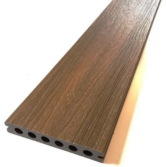 Teak-Finish Ultra Guard Composite Decking Board – 3660Mm × 138Mm By Castle Composites 1