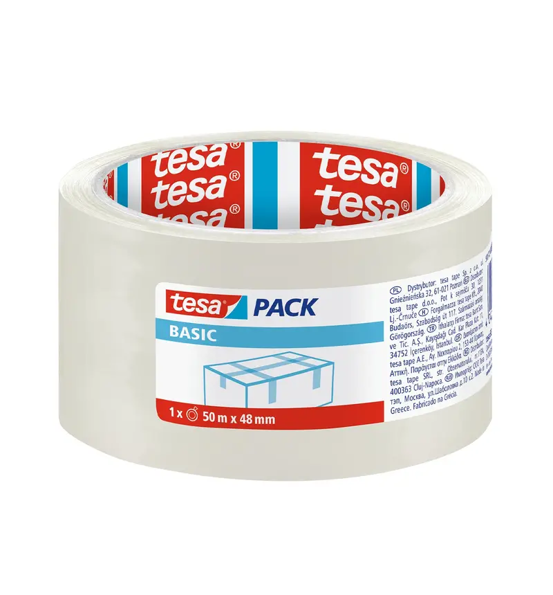 Tesa 2" × 40M High-Strength Adhesive Tape Roll For Professional Use 1