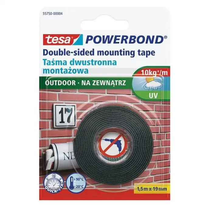 Tesa Extra-Thick Foam Tape – Soft, Compressible Adhesive For Gap-Filling 1