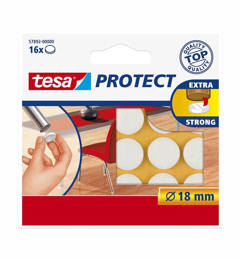 Tesa Heavy-Duty Kraft Paper Tape, 18 Mm X 16 M Roll 1