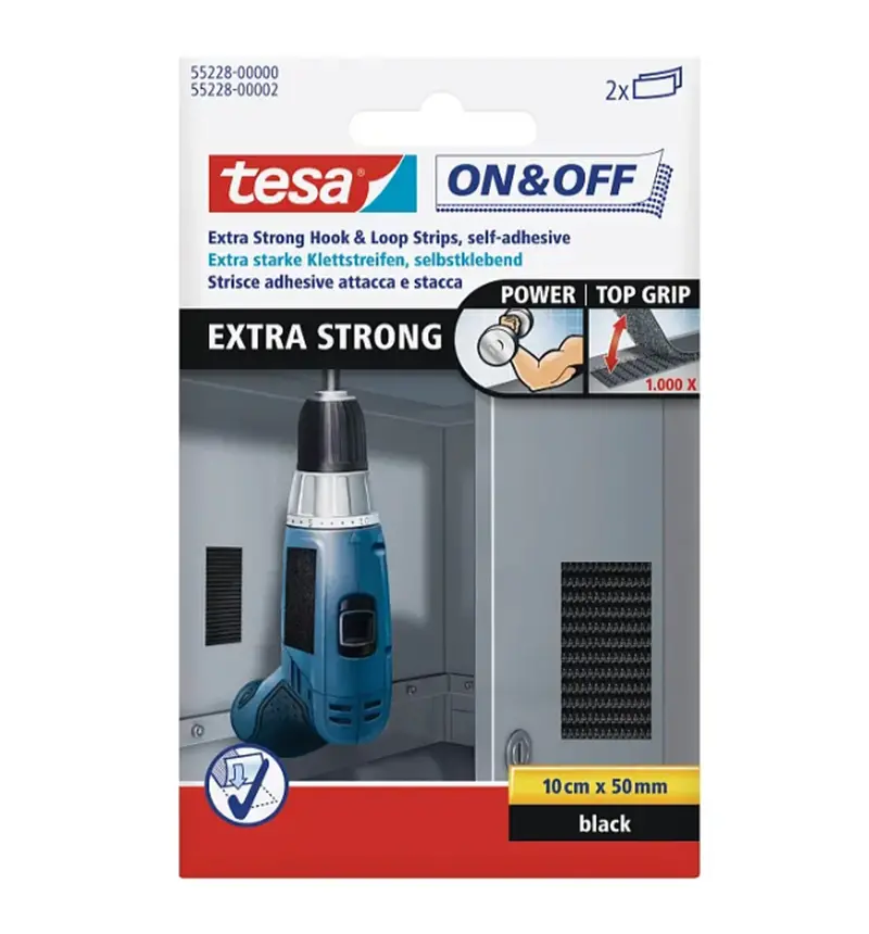 Tesa High-Grip Double-Sided Tape – Heavy-Duty Mounting 1