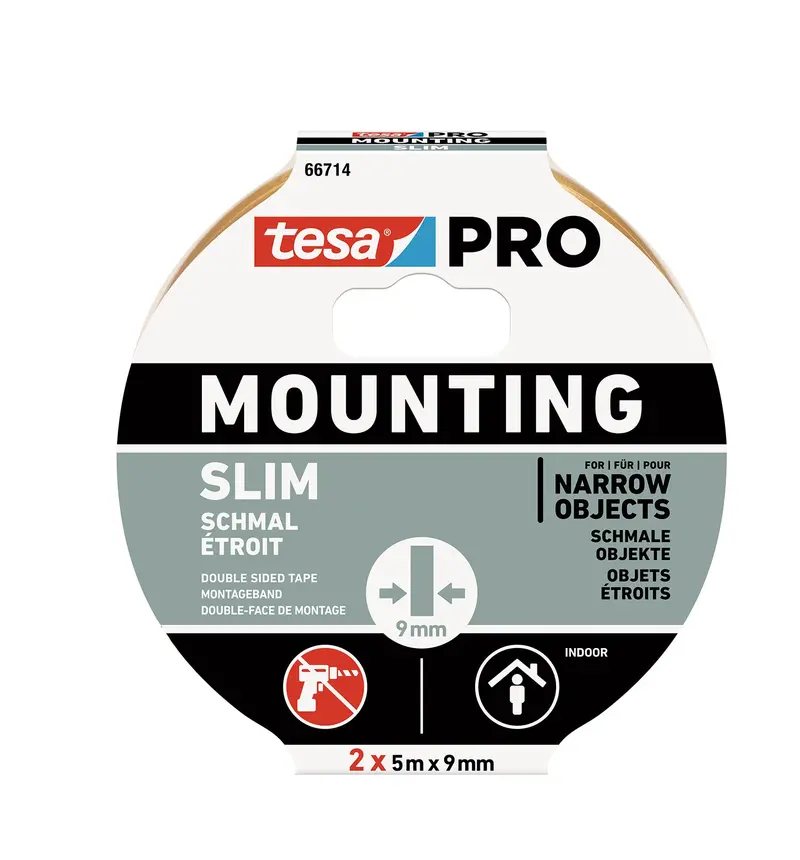 Tesa Pro Slim Double-Sided Tape For Clean, Low-Profile Applications 1