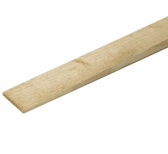 Timber Firring Strip – Tapered 75Mm To 0Mm, 4.8M Length 1