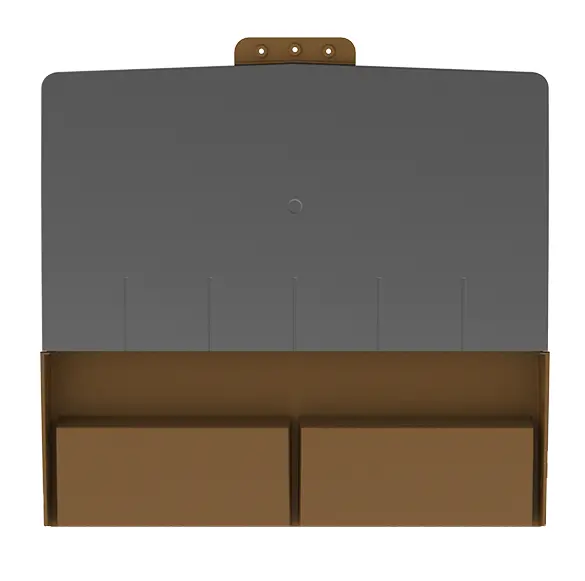 Timloc Low-Profile Plain Tile Vent – Warm Brown Hue | Discreet Roof Ventilation 1