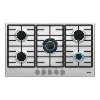 Titanium-Reinforced 90 Cm Gas Stove – Stainless Steel Range With Ion-Tech Ignition System 1