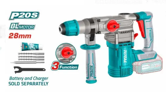 Total 4.5-Joule Cordless Impact Wrench – Brushless Motor, No-Battery-Required Design 1