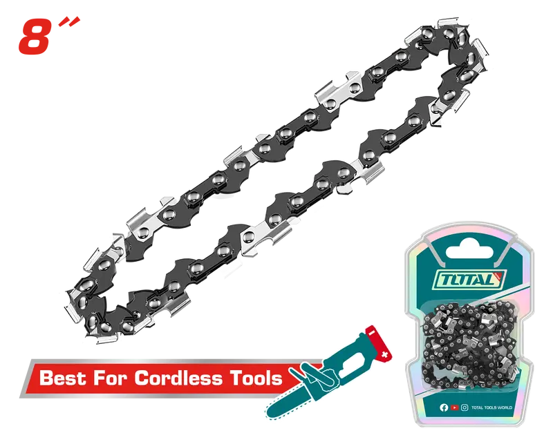 Total 8-Inch Replacement Saw Blade – Precision-Cut, Heat-Treated Alloy Steel 1
