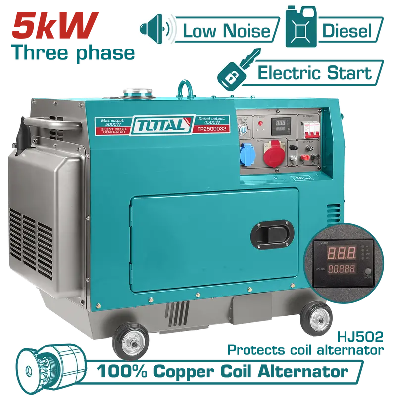 Total 9.0 Mm Three-Phase Diesel Engine Starter Motor – 5 Kw Output 1