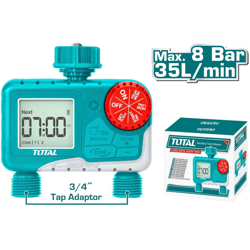 Total Daily Timer – Programmable Weekly Countdown Clock With Lcd Display 1