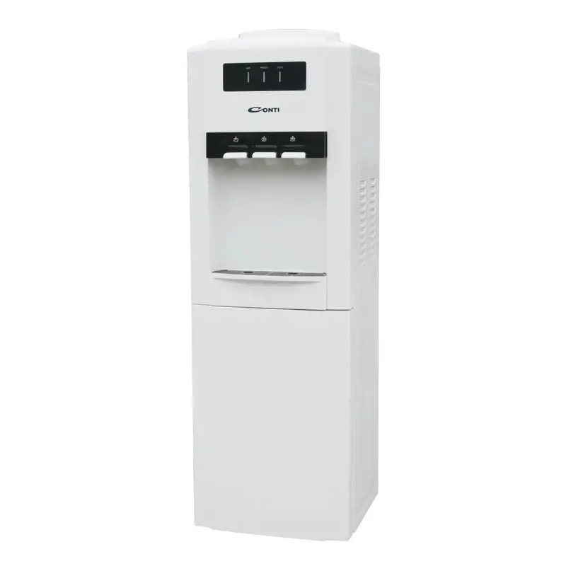 Triple-Tap Countertop Water Dispenser – High-Capacity Stainless Steel Unit 1
