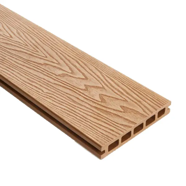 Triton Double-Sided Teak Composite Decking Board (3M) 1