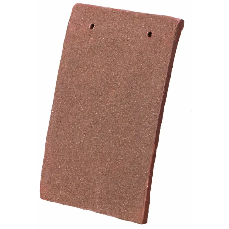 Tudor Sussex Brown Handmade Clay Plain Roof Tile 1