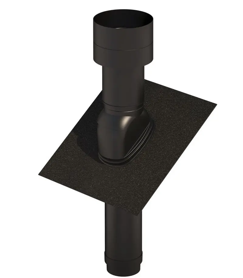 Ubbink Ub46 Insulated Universal Roof Vent Terminal – 125Mm (Tiles & Slate) 1