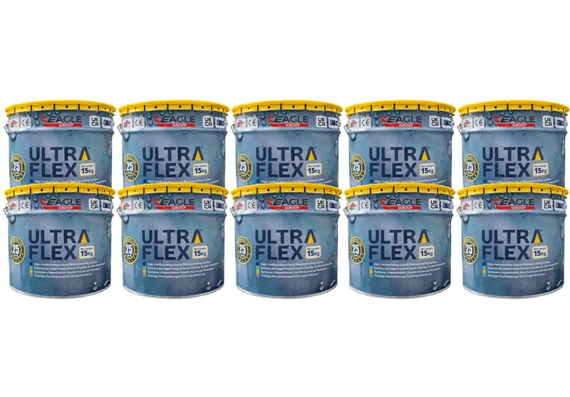 Ultraflex Pu Liquid Waterproofing – Grey, 15Kg Per Drum (10-Drum Pallet) 1