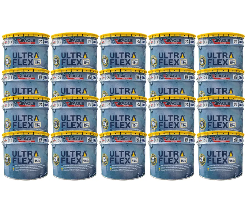 Ultraflex Pu Liquid Waterproofing – Grey, 15Kg Per Drum (20-Drum Pallet) 1