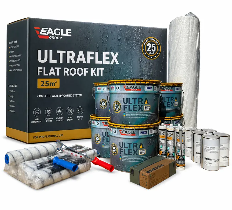 Ultraflex Pu Liquid Waterproofing System – Coverage: 25M² 1