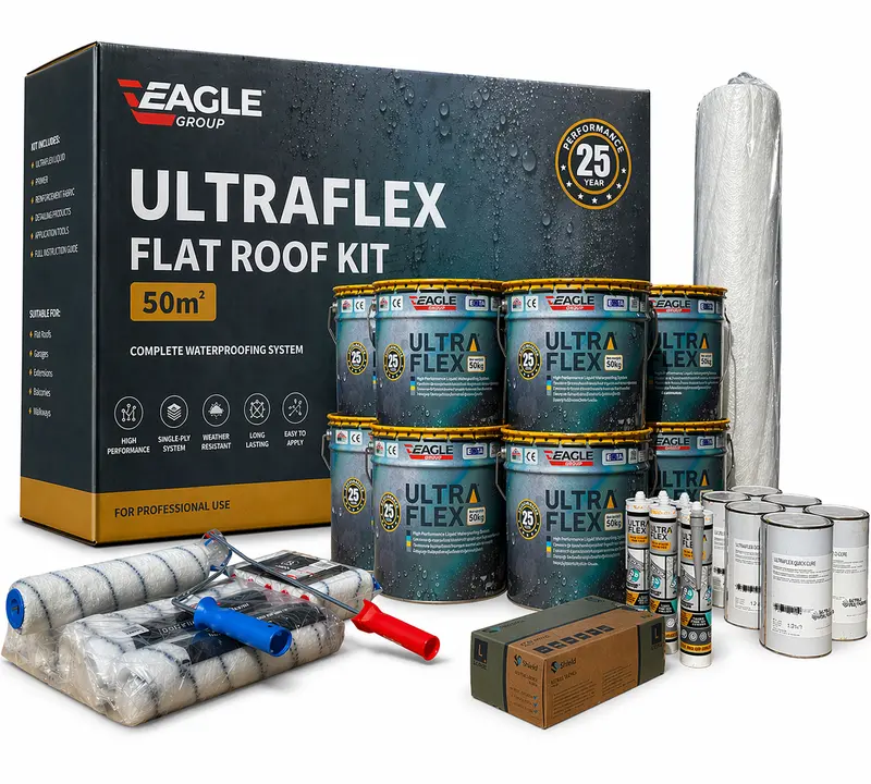 Ultraflex Pu Liquid Waterproofing System – Coverage: 50M² 1