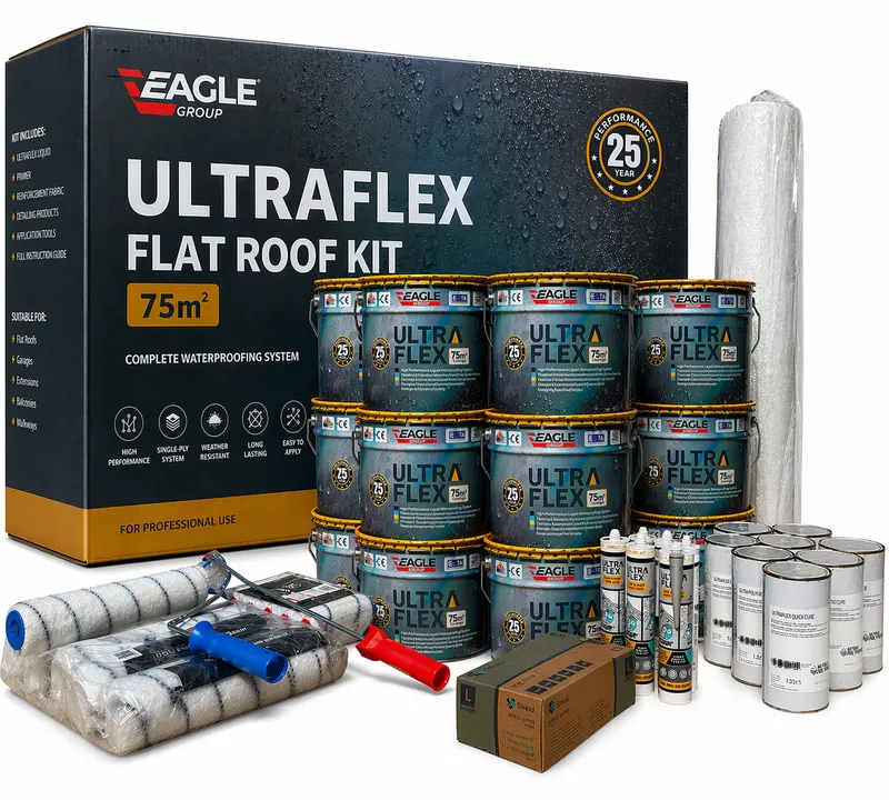 Ultraflex Pu Liquid Waterproofing System – Coverage: 75M² 1