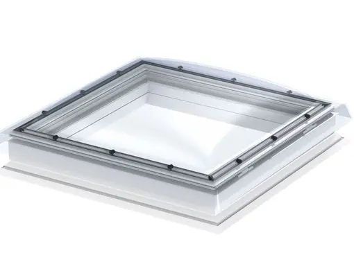 Velux Cfp 090120 S00G Clear Fixed Flat Roof Window – 90X120 Cm, Rectangular Clear Glass 1