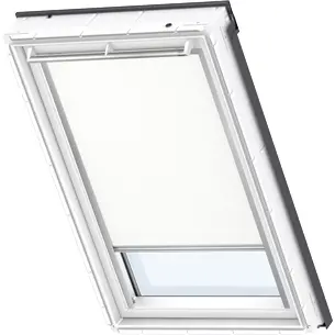 Velux Dkl Ck02 1025S White Manual Blackout Roller Blind 1