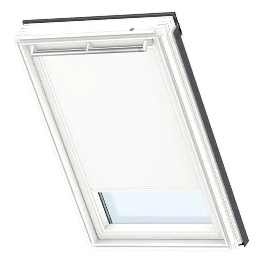 Velux Dkl Mk08 White-Line Blackout Roller Blind – 1025Swl, White Finish 1