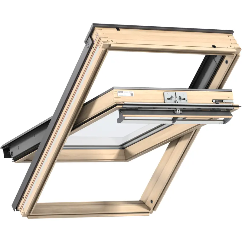 Velux Ggl Sk10 Enhanced Security Pine Roof Window – 114X160Cm Centre-Pivot 1