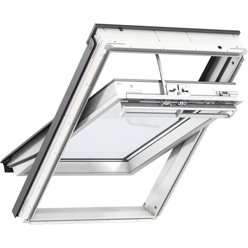 Velux Integra® Electric Roof Window – Ggu Fk04 (Second Variant), Triple Glazed, 66Cm X 98Cm, Enhanced Noise Reduction 1