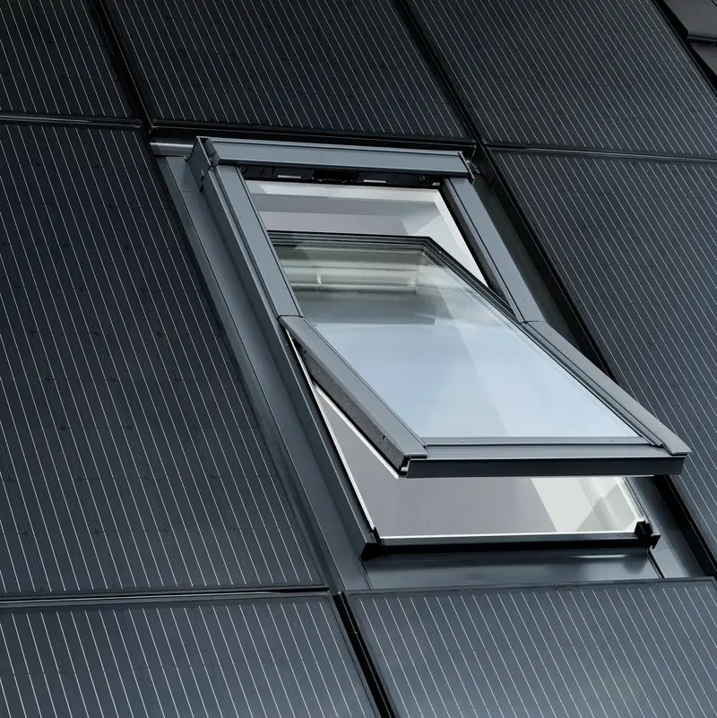 Velux Odl 2500 Black Solar-Integrated Roof Window Flashing 1