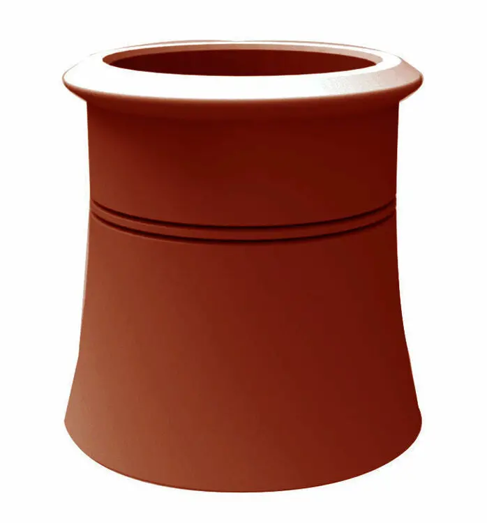 W T Knowles Red Clay Cannon Head Chimney Pot – 900Mm Height 1