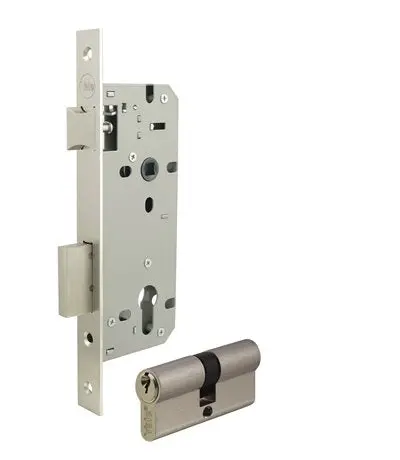 Yale Zinc-Plated Cylinder Lock With 45Mm Backset 1