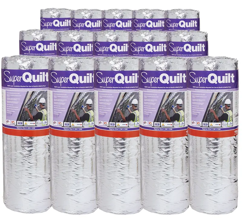 Ybs Superquilt Multi-Layer Reflective Insulation – 1.2 M × 10 M (15 Rolls Per Pallet) 1