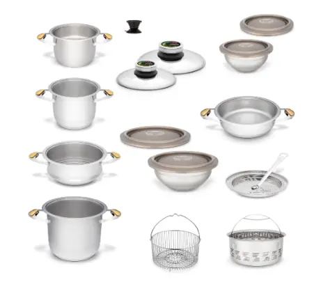 Zepter 24-Qt Stainless Steel Master Pot – Heavy-Duty Cookware 1