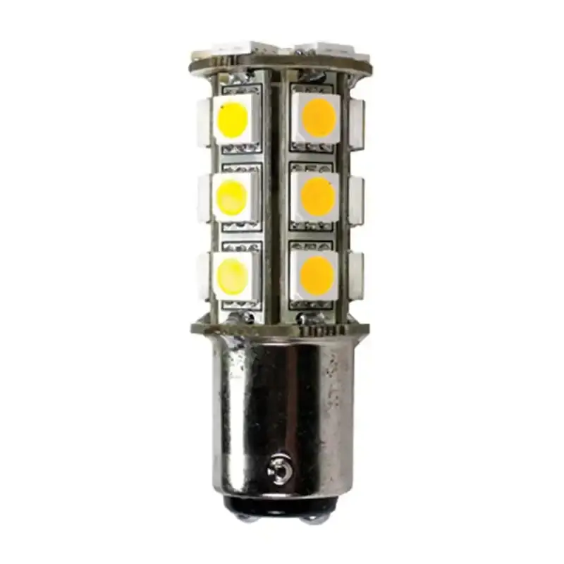 24-Led Backup Light Bulb – Dual-Color White/Amber, 12V Dc Automotive Replacement 1