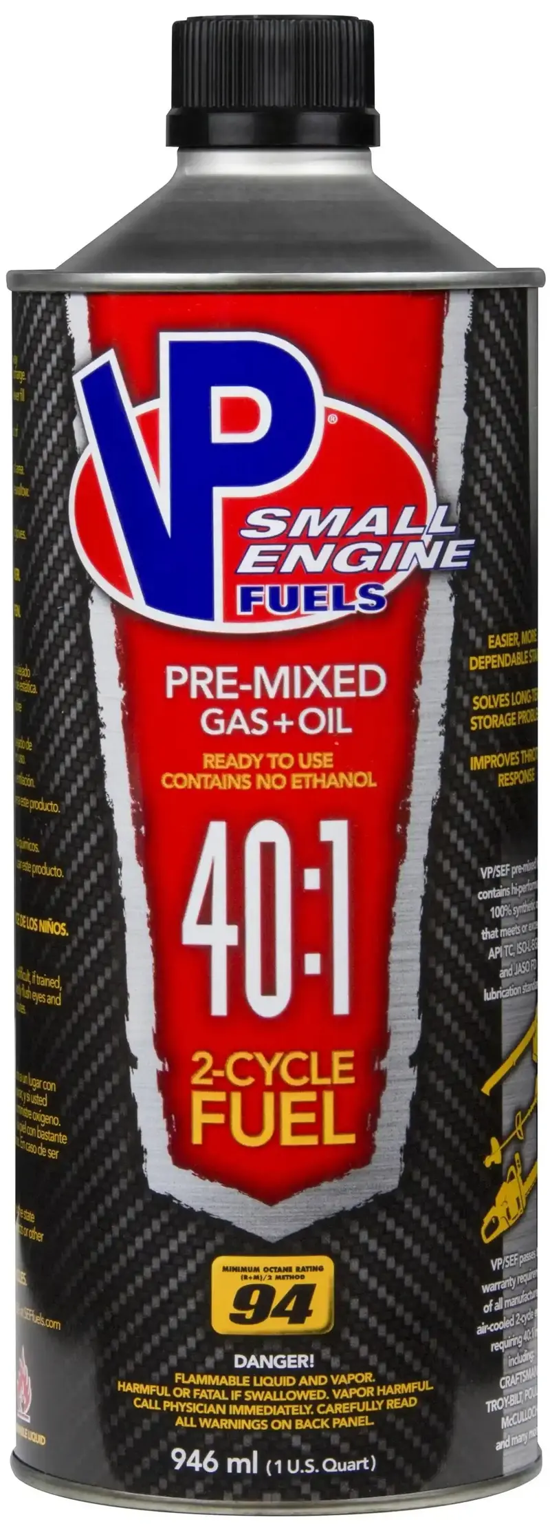 40:1 Premixed Fuel Blend – Ready-To-Use Two-Stroke Oil Mix 1