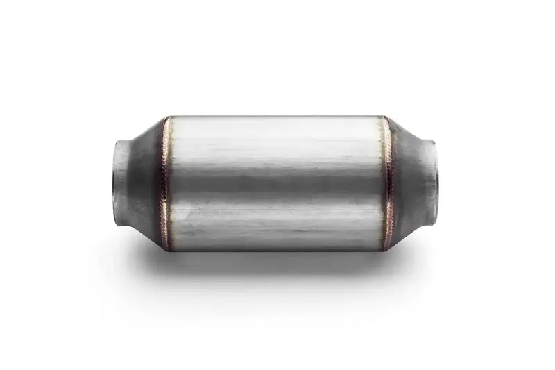 Aero Exhaust Tr20 Dual-Outlet Resonator – 8-Inch Overall, 7-Inch Body, 3.5-Inch Diameter 1