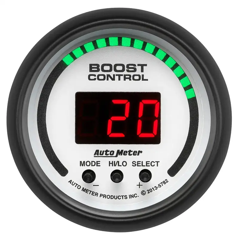 Autometer Phantom Digital Boost Controller Gauge – 2-1/16" Display, 30 Inhg To 30 Psi Range With Integrated Solenoid 1