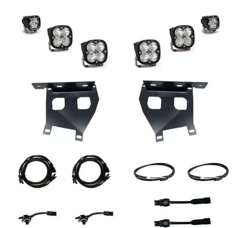 Baja Designs 448054 Led Driving & Fog Light Bulb Combo – Wide Cornering + Spot Beam 1