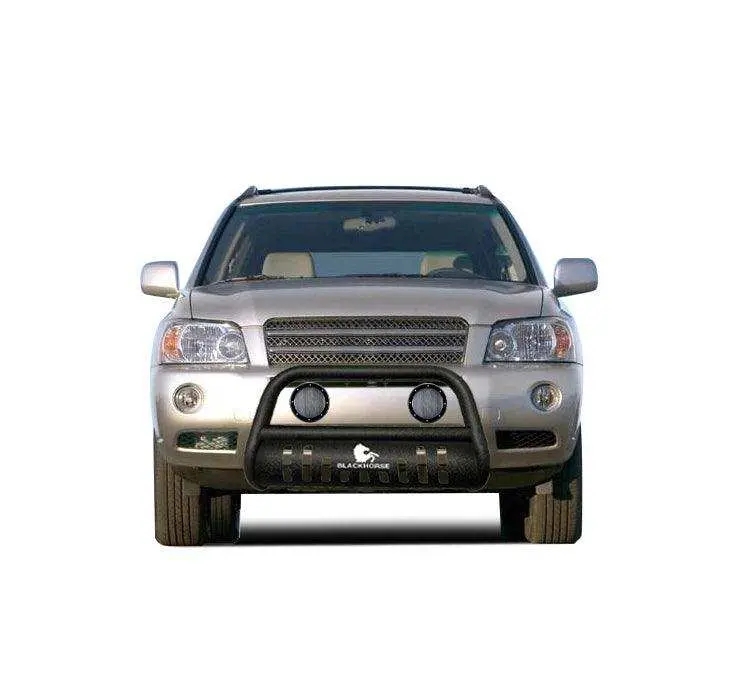 Black Horse Off-Road 3-Bar Grille Guard – Textured Steel Finish 1