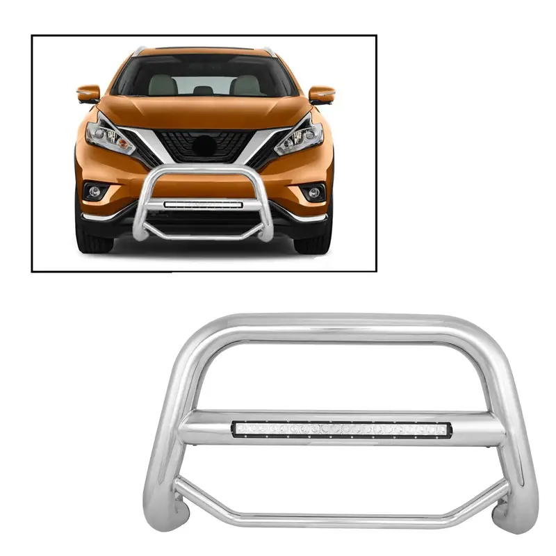 Black Horse Off-Road Stainless Steel Skid Plate – No-Skid Surface, Nia1602S Model 1