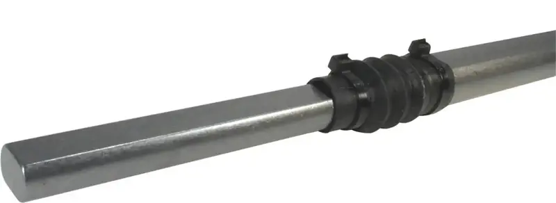 Borgeson Telescoping Steering Shaft – 36-Inch Extended Length, Steel Construction (450036) 1